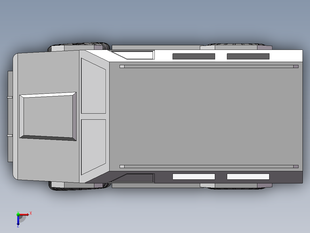 装甲车模型--1441332--120俯视图