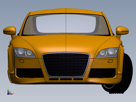 奥迪TT2008款前视缩略图