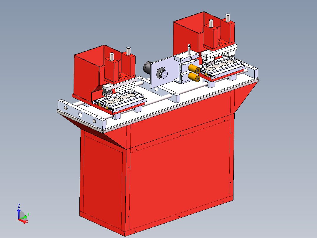 皮带自动上料打孔机