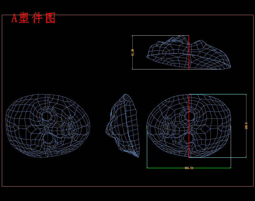 面具的注塑模具设计-塑料注射模含NX三维及11张CAD图