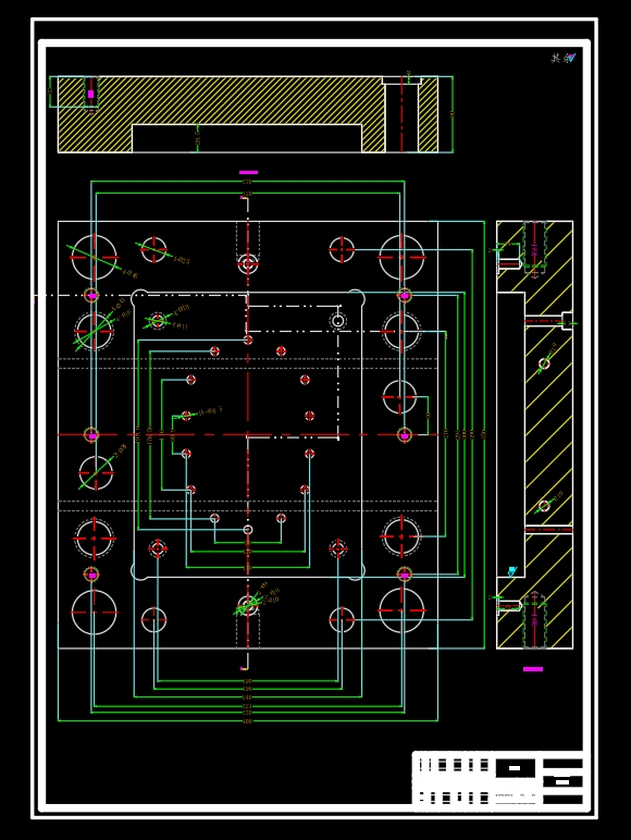 面具的注塑模具设计-塑料注射模含NX三维及11张CAD图