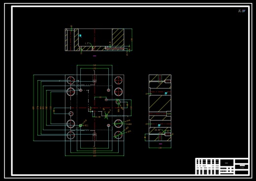 面具的注塑模具设计-塑料注射模含NX三维及11张CAD图缩略图