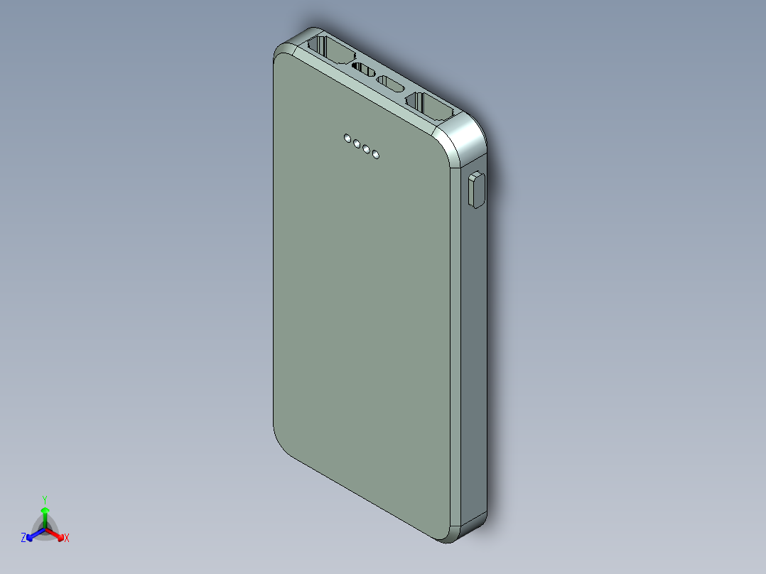 移动电源-34正等轴测图