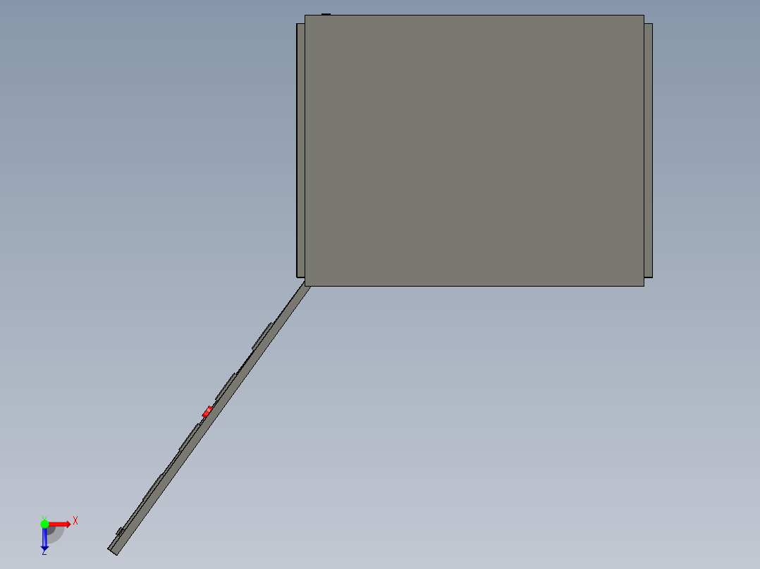 2X630A电源柜铜排前后叠加俯视图