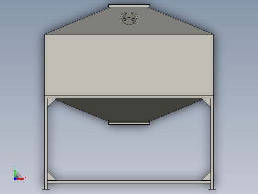 活性炭吸附床前视缩略图