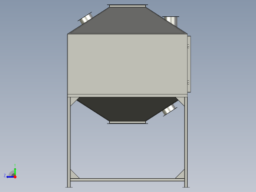 活性炭吸附床右视缩略图