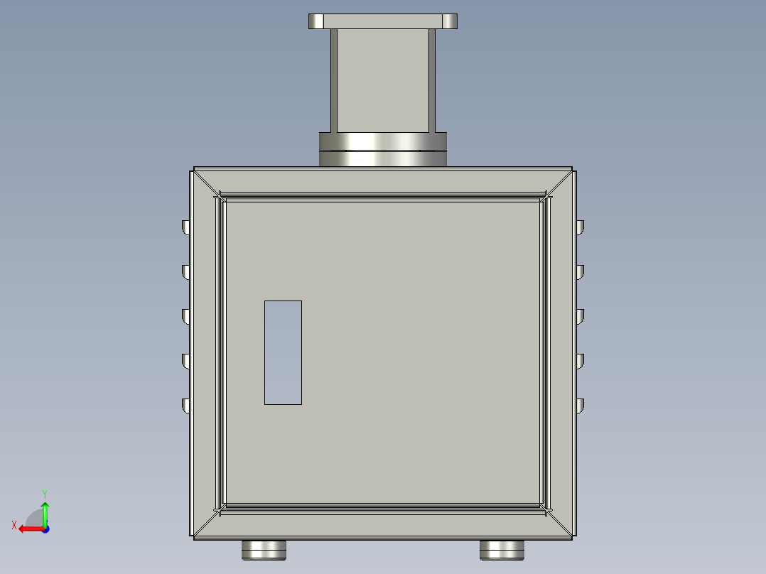 LXYC-BOSS050100操作屏部件后视图