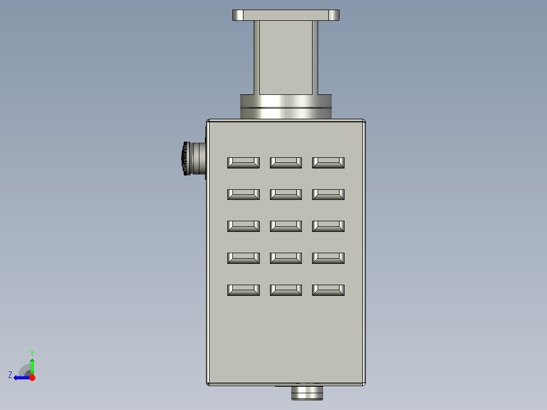 LXYC-BOSS050100操作屏部件右视图
