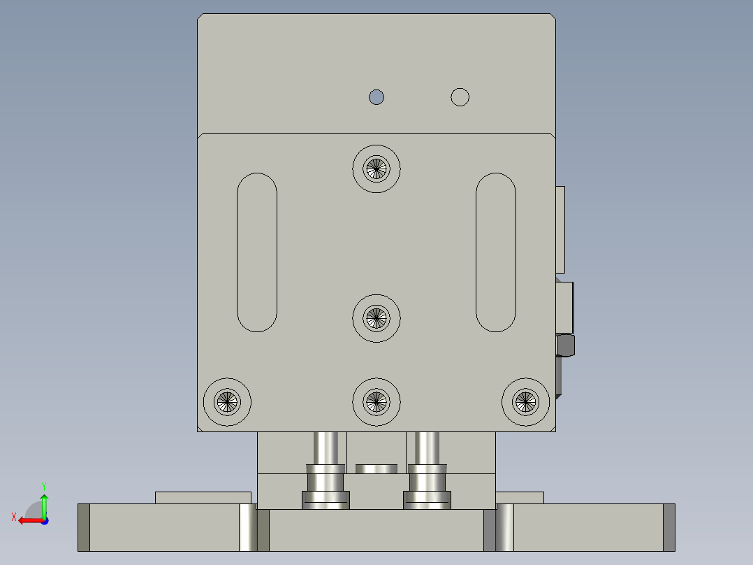 WWJZ-03-入料定位组件后视图