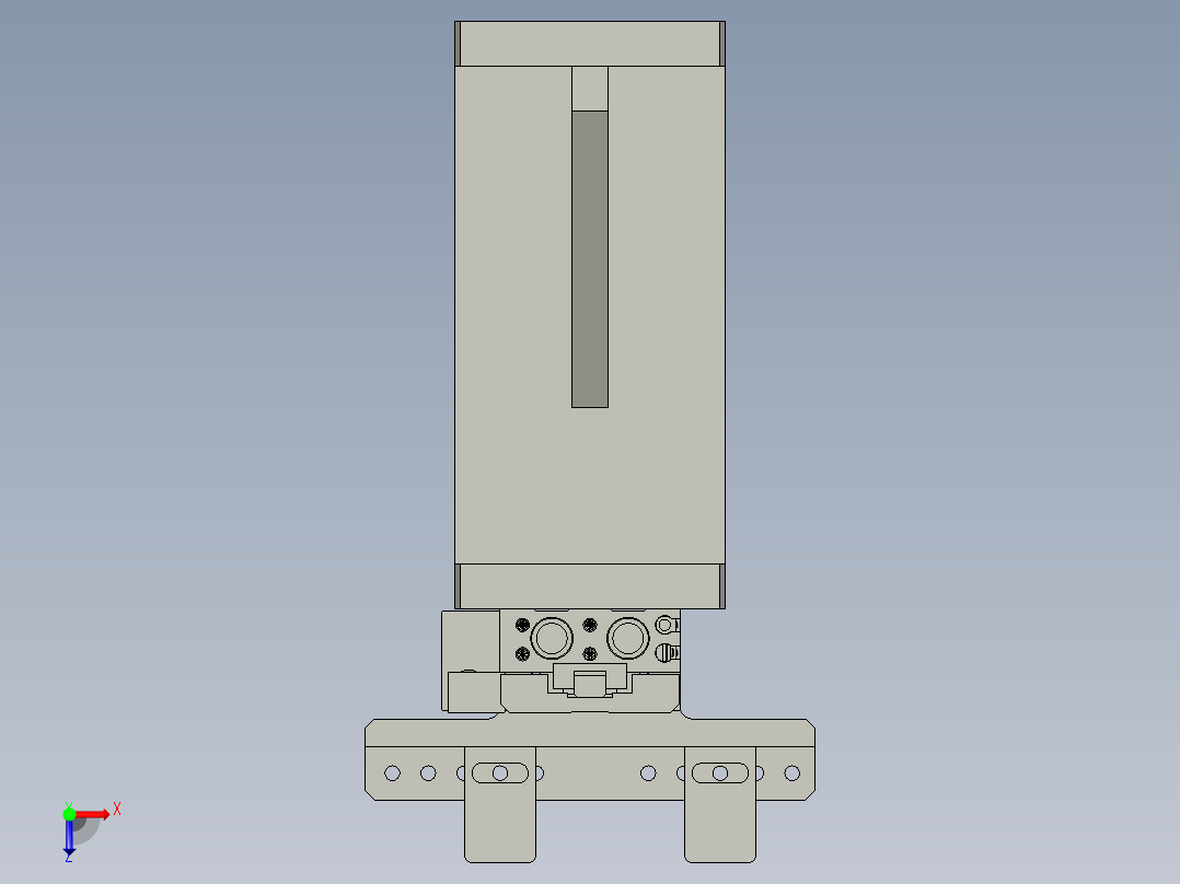 WWJZ-03-入料定位组件俯视图