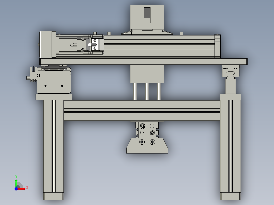 HL190509-02取盖板1机构前视图
