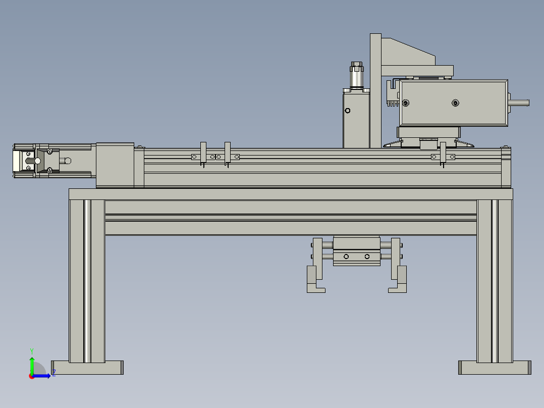 HL190509-02取盖板1机构左视图