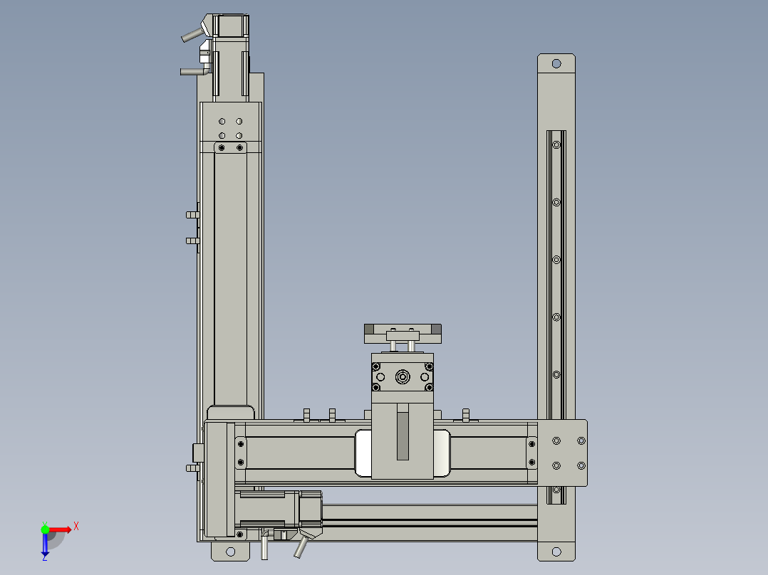 HL190509-02取盖板1机构俯视图