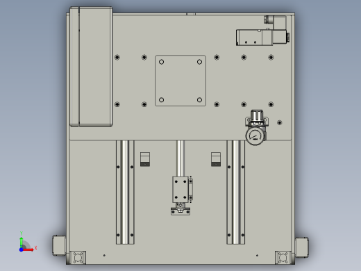 气压式上下自动压机前视缩略图