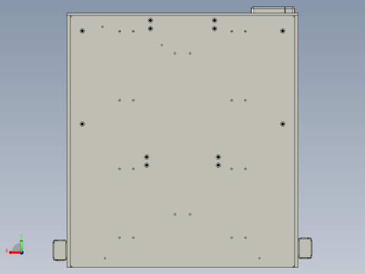 气压式上下自动压机后视缩略图