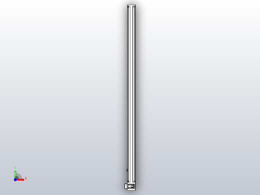 伺服电机集成皮带传动直线执行器TPA-OCB-140-256-L2550-RP-P75-N3前视缩略图