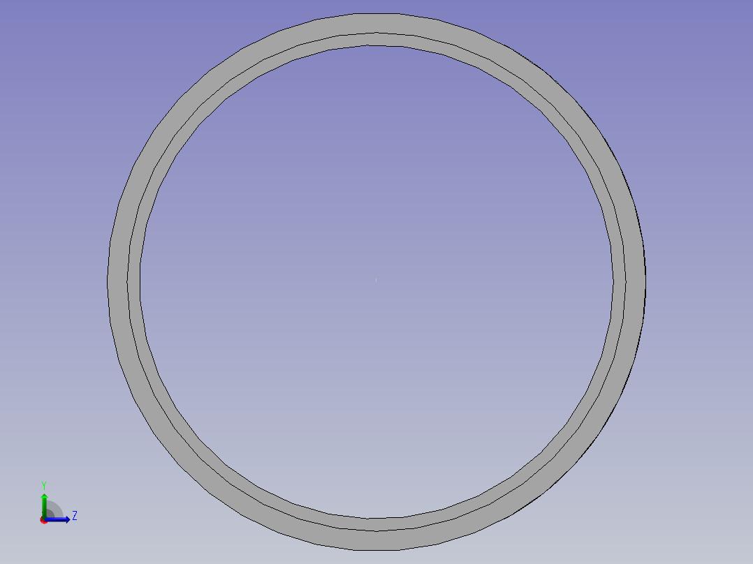 U-PVC_TEE_DN400左视图