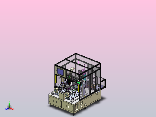 带视觉定位式锁螺丝机
