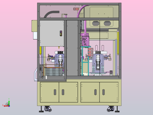 带视觉定位式锁螺丝机后视缩略图