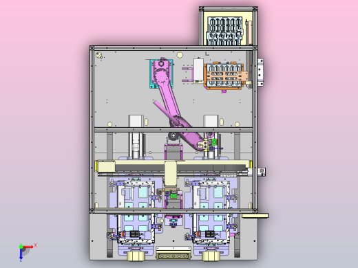 带视觉定位式锁螺丝机俯视缩略图