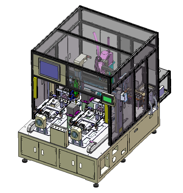 带视觉定位式锁螺丝机