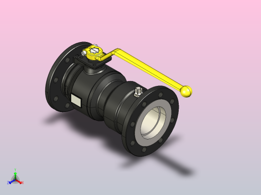 带有TAS的法兰球阀结节铸铁球阀带TA法兰结节铁