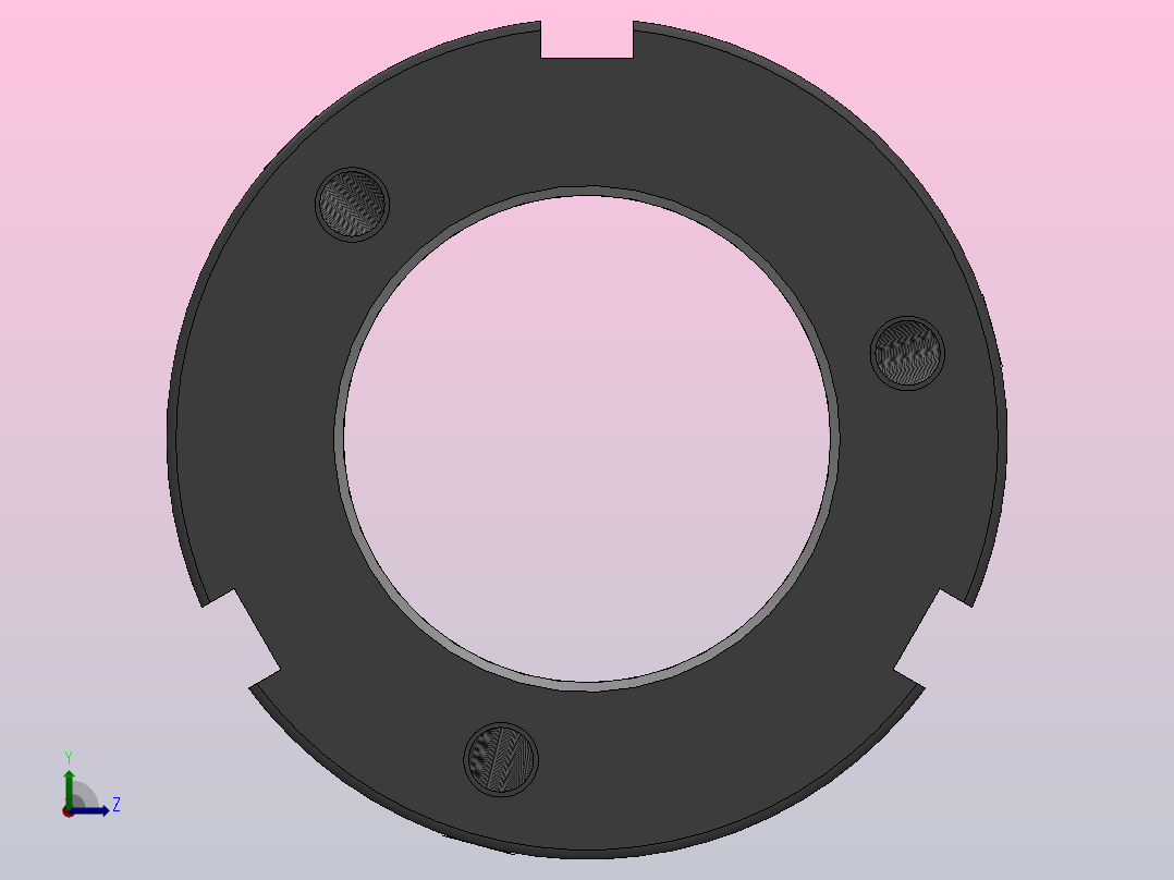 NA轴向锁紧螺母[NA M30x1.5]左视图