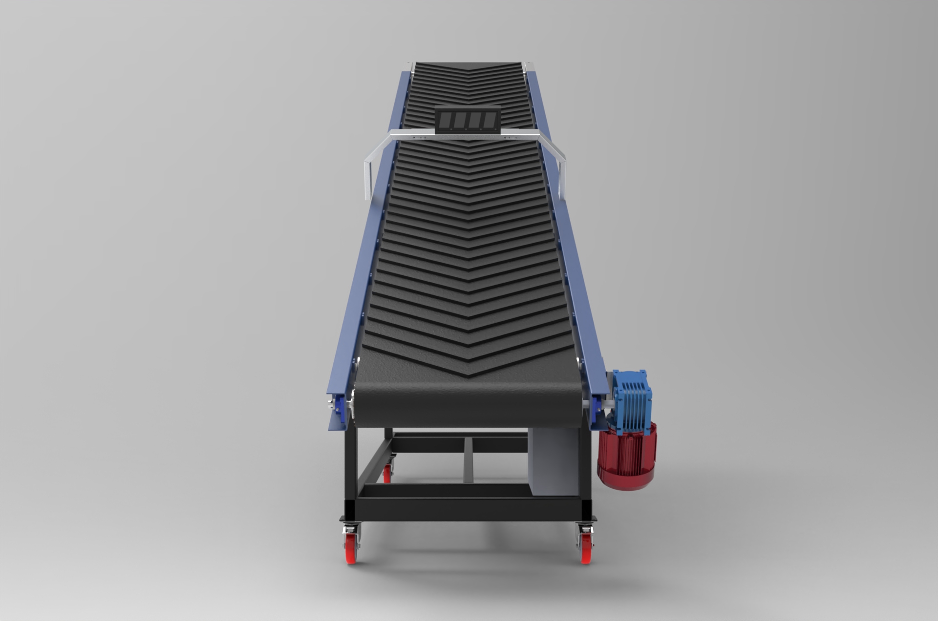卡车装货输送机3D数模图纸 STEP X_T格式