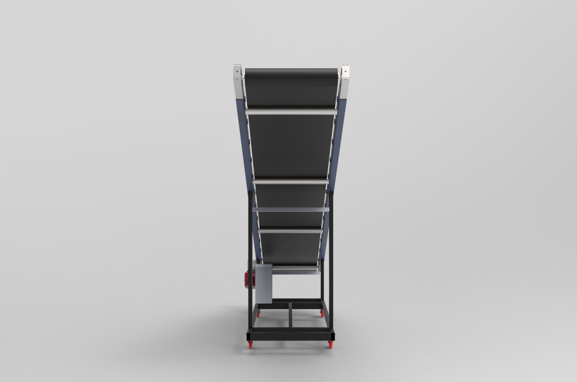 卡车装货输送机3D数模图纸 STEP X_T格式