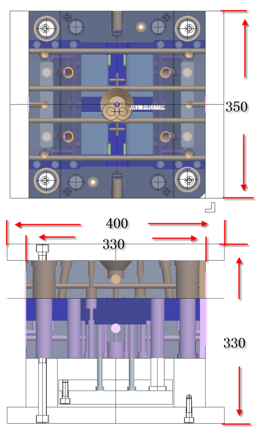 柜子固定扣模具设计缩略图