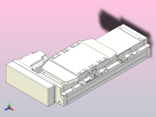 滚珠丝杠直线轴内置导轨TPA-GCR-120-1610C-L100-MR-M40-N3