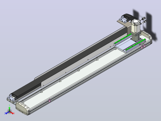 MFM14-BC-400W-1000L齿轮齿条模组MFM14 最大负载88KG