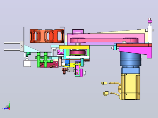 移栽变距机构右视缩略图