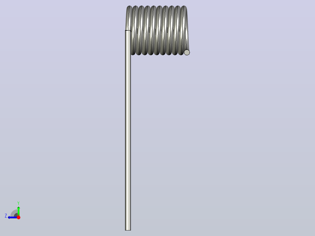扭转弹簧torsion_spring_t014-270-063-x-l右视图