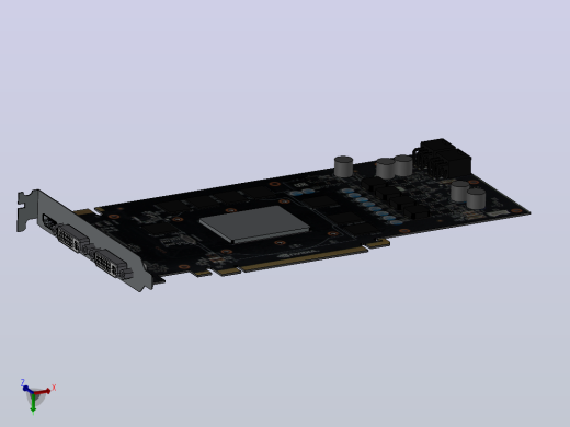 无散热片的Geforce GTX 560 Ti显卡