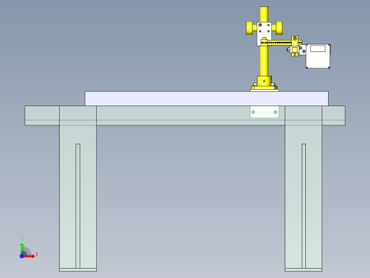 读码器安装座前视缩略图