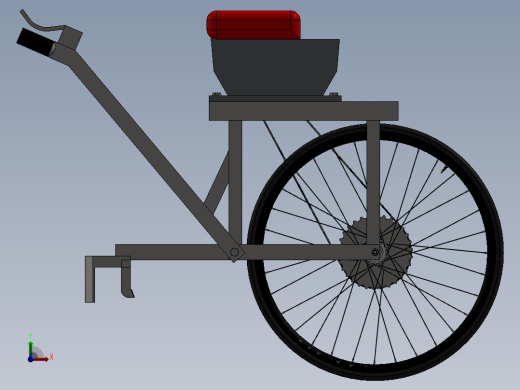 手扶除草机、单轮除草机（SW2016前视缩略图