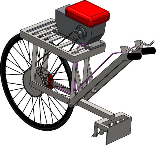 手扶除草机、单轮除草机（SW2016缩略图