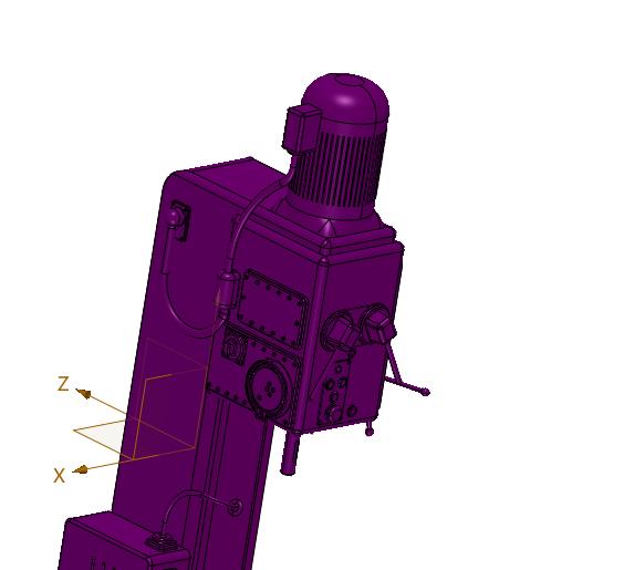 方柱型立式深孔加工钻床