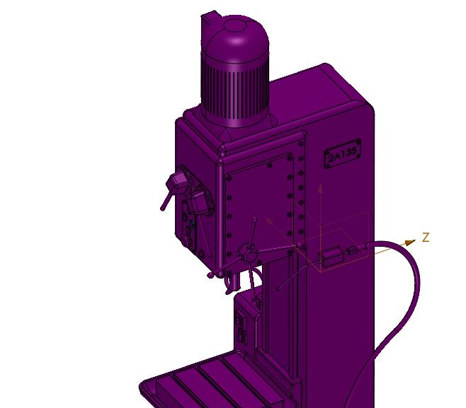 方柱型立式深孔加工钻床