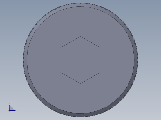 内六角螺螺栓-SB 0.500-13 x1.75.SLDPRT左视缩略图