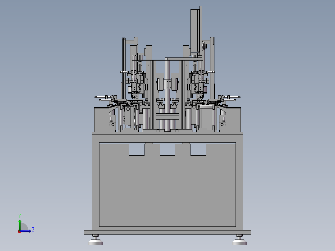 激光焊线合成卡双界面卡生产设备(部分)左视图