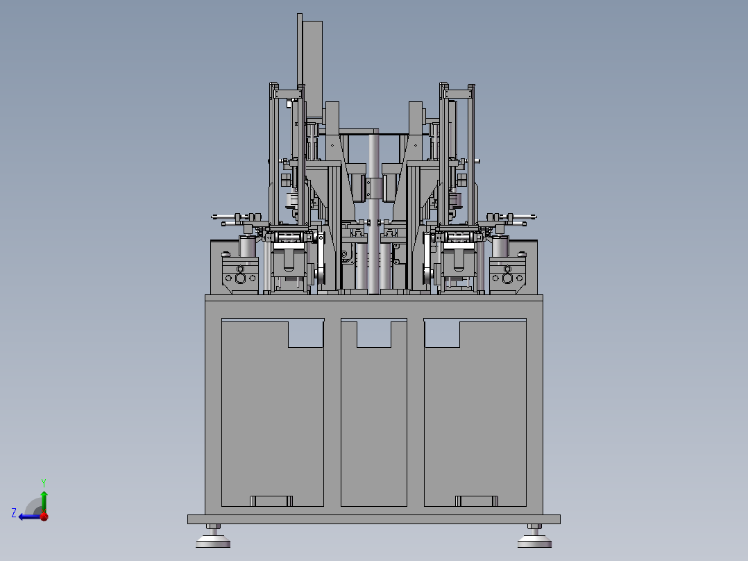 激光焊线合成卡双界面卡生产设备(部分)右视图