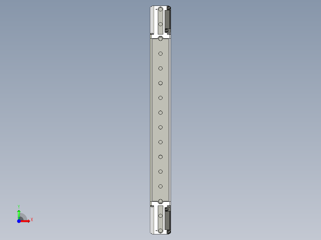 基恩士SL-V16H(S)_T_kc图纸模型前视图