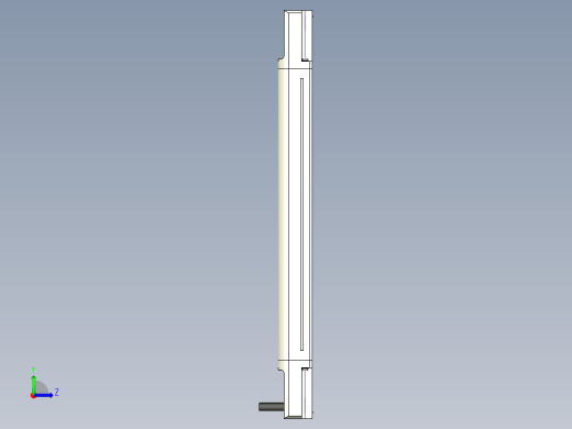 基恩士SL-V16H(S)_T_kc图纸模型左视缩略图