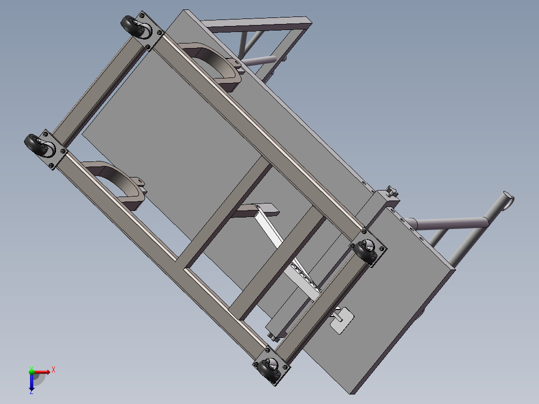 羊手术台俯视图