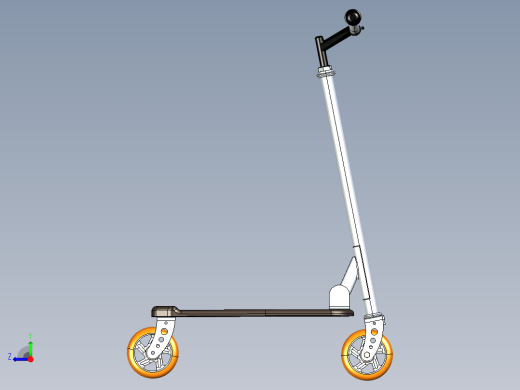 儿童滑板车右视缩略图