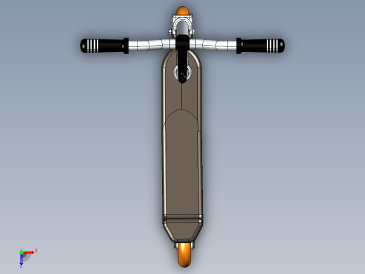儿童滑板车俯视缩略图