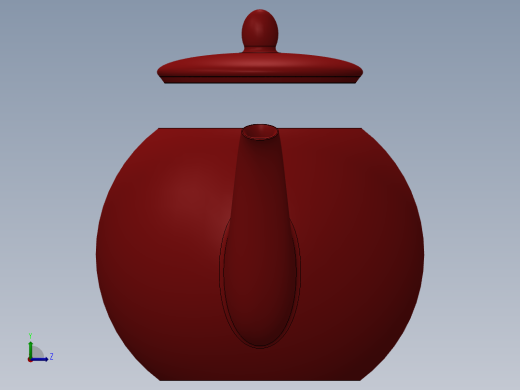 茶壶4左视缩略图