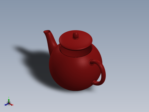 茶壶4正等轴测缩略图